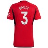 Original Fußballtrikot Manchester United Bailly 3 Heimtrikot 2023-24 Für Herren